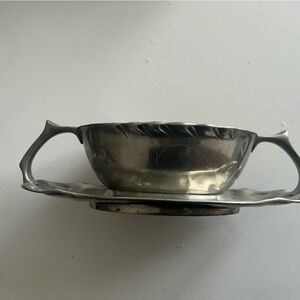Antique pewter Bowl Kayserzinn 4517 is a collectible